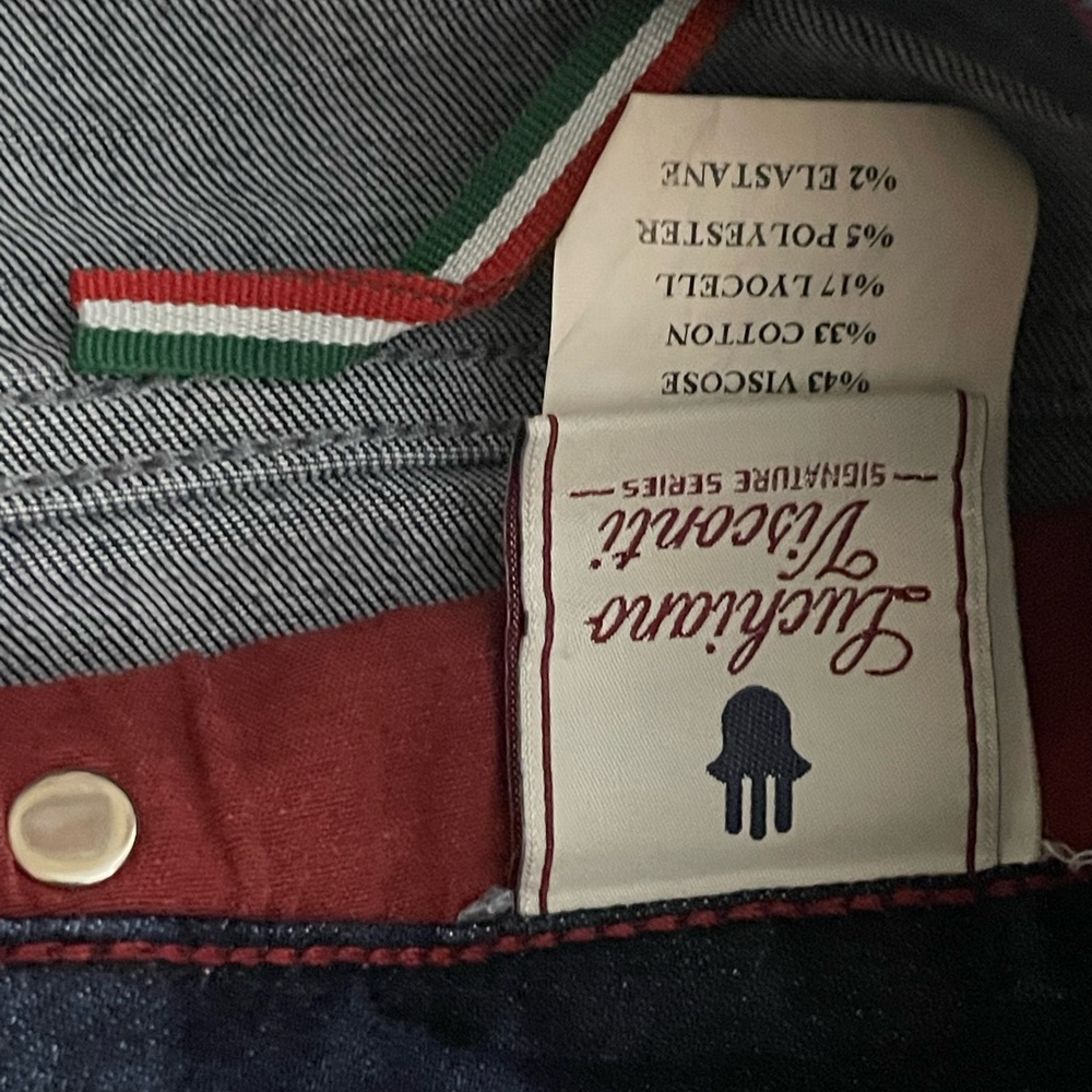 Men's Relaxed Fit Dark Blue Jeans - Picture 5 of 7